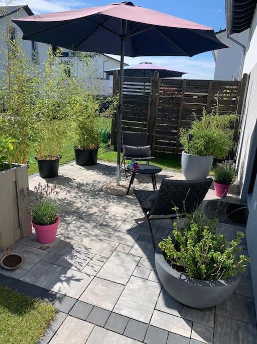 Appartement Buechensaal Mit Stellplatz Erlensee Exterior foto